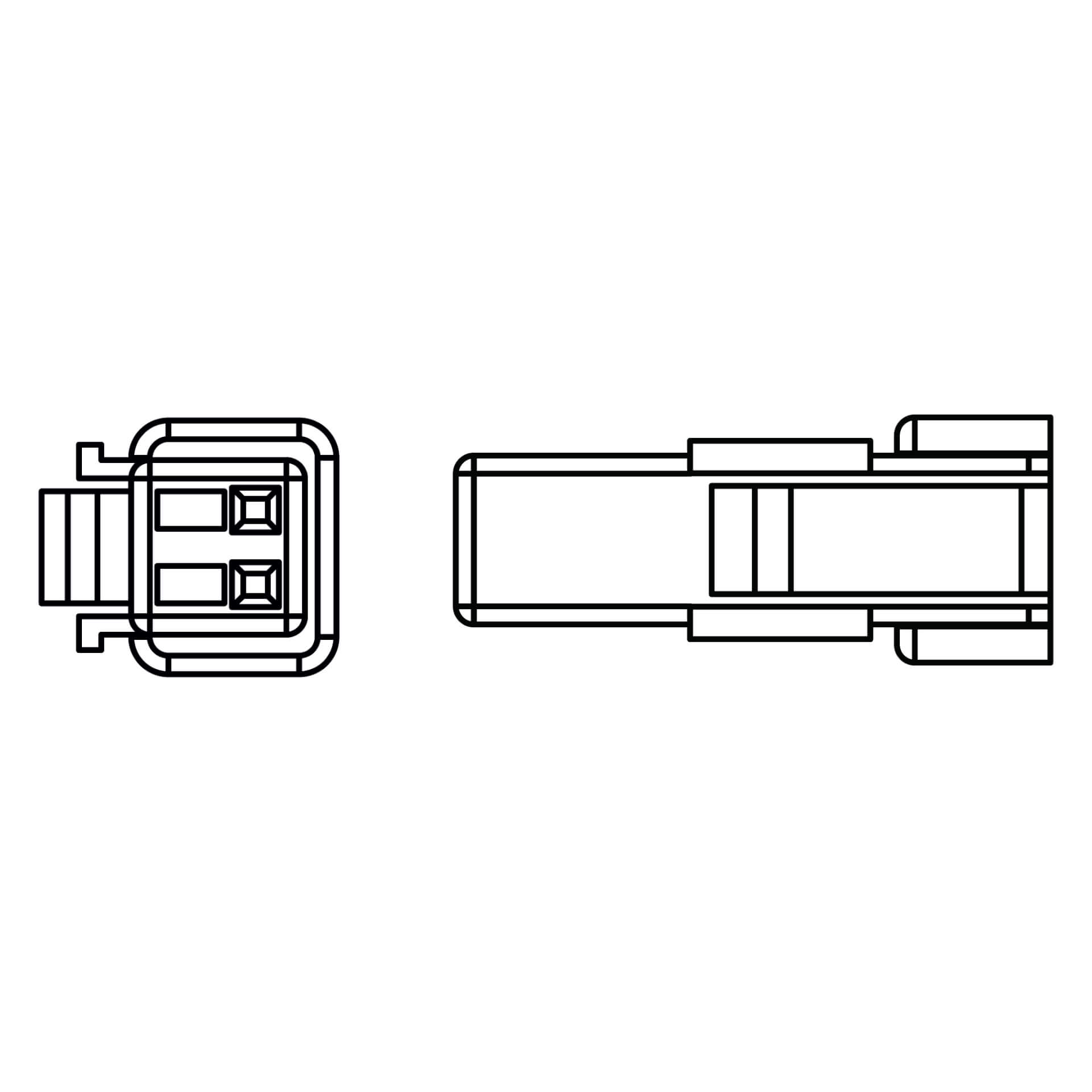 HIGHSIDER Adapterkabel für Blinker/Positionsleuchte Honda Figura 3