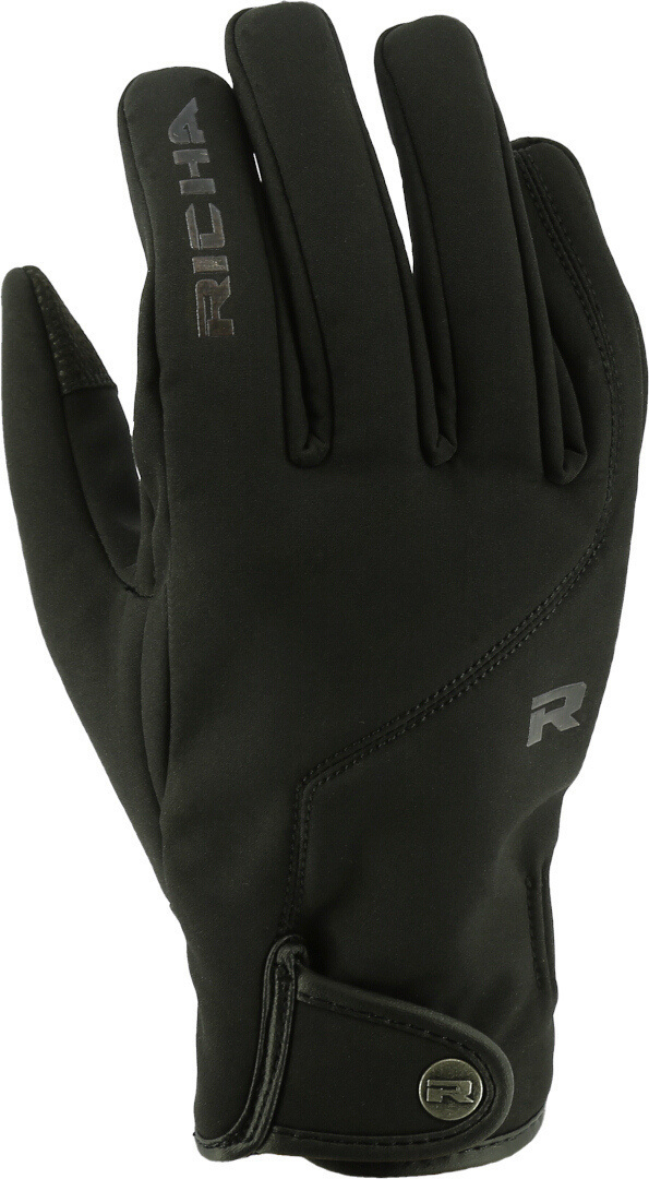 Richa Scoot Softshell Motorrad Handschuhe schwarz L Abbildung 1