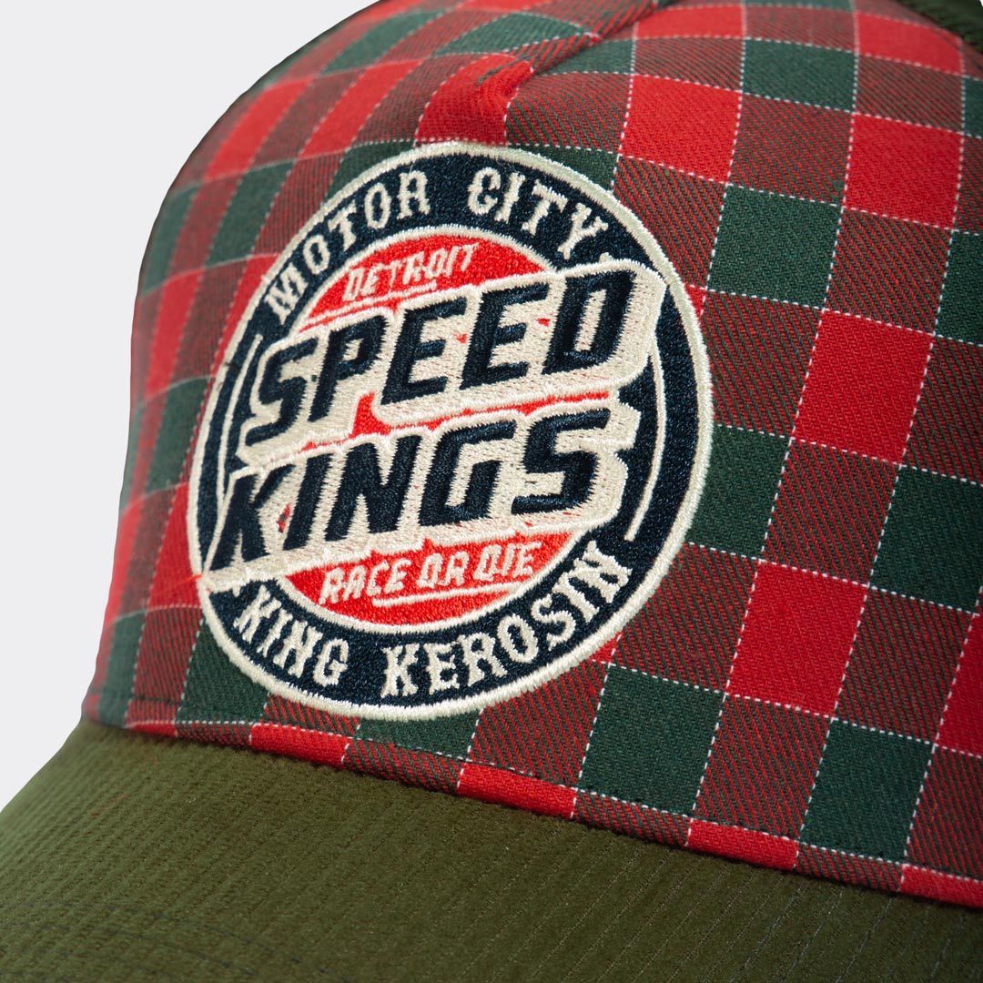 King Kerosin Detroit Speed Kings Trucker Boné Figura 5