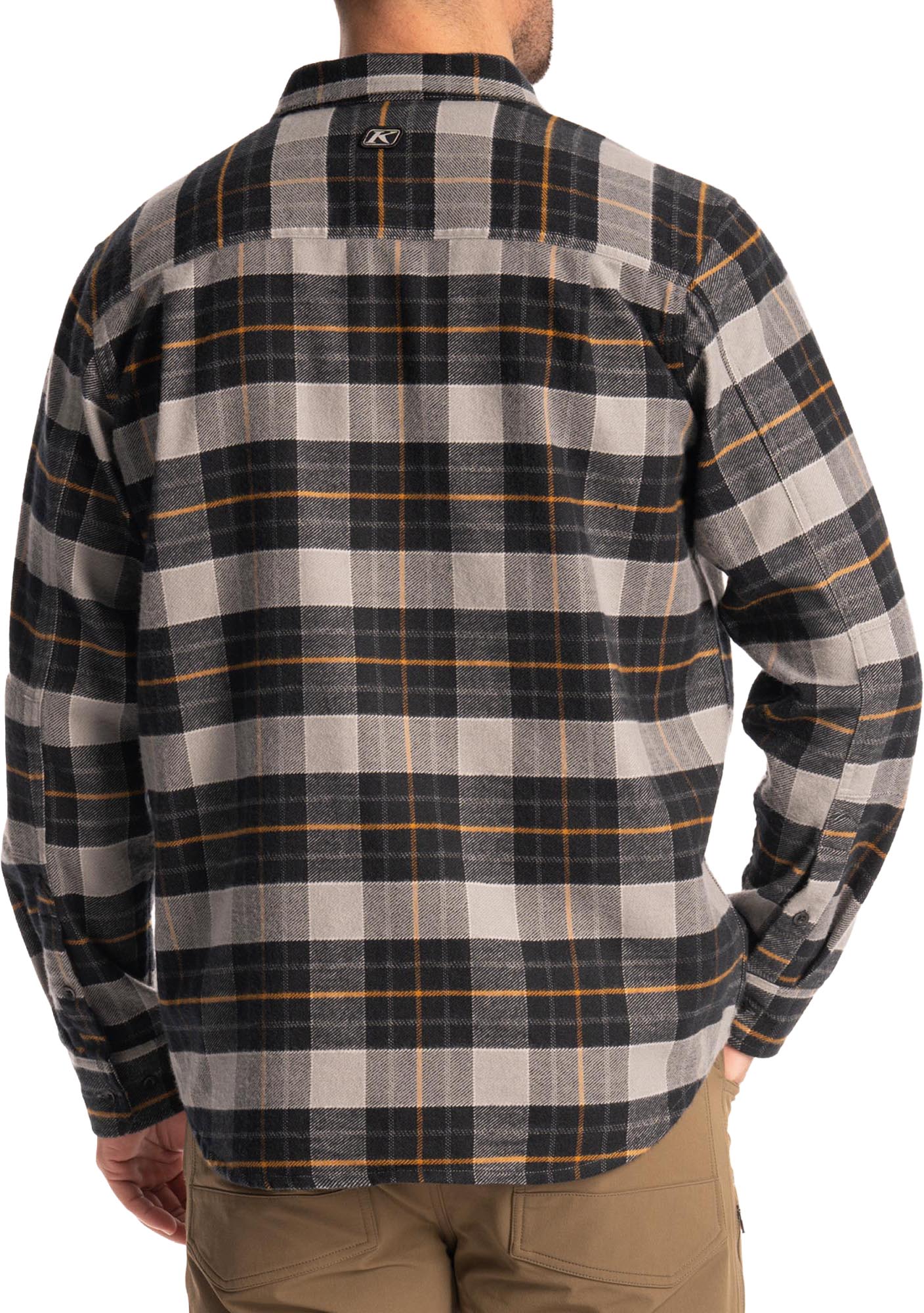 Klim Owen Flannel Hemd grau M Abbildung 3