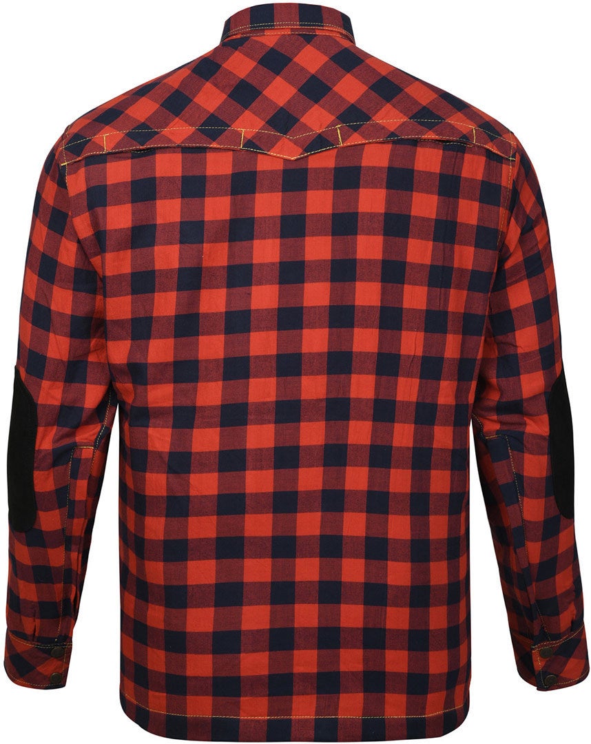 Bores Lumberjack Premium Camicia da moto rosso/blu M Figura 3