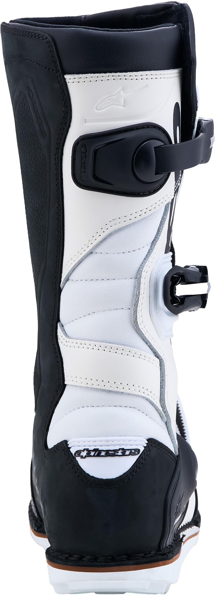 Alpinestars Tech-T Motorcycle Boots white/black/white 6 Figure 4
