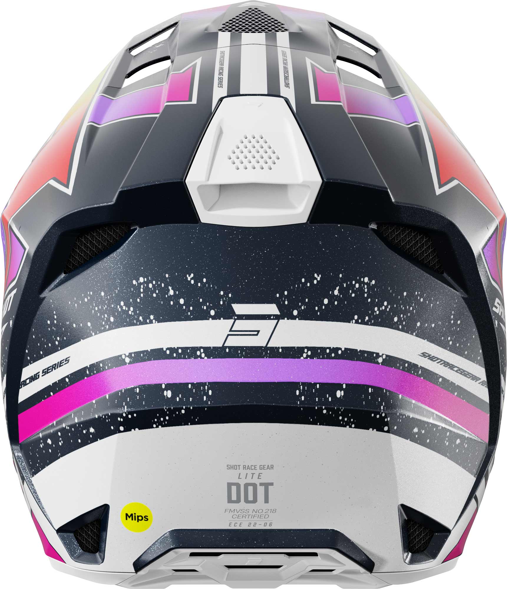 Shot Lite Racing Mips Casque de motocross bleu/néon-jaune S (55/56) Figure 3