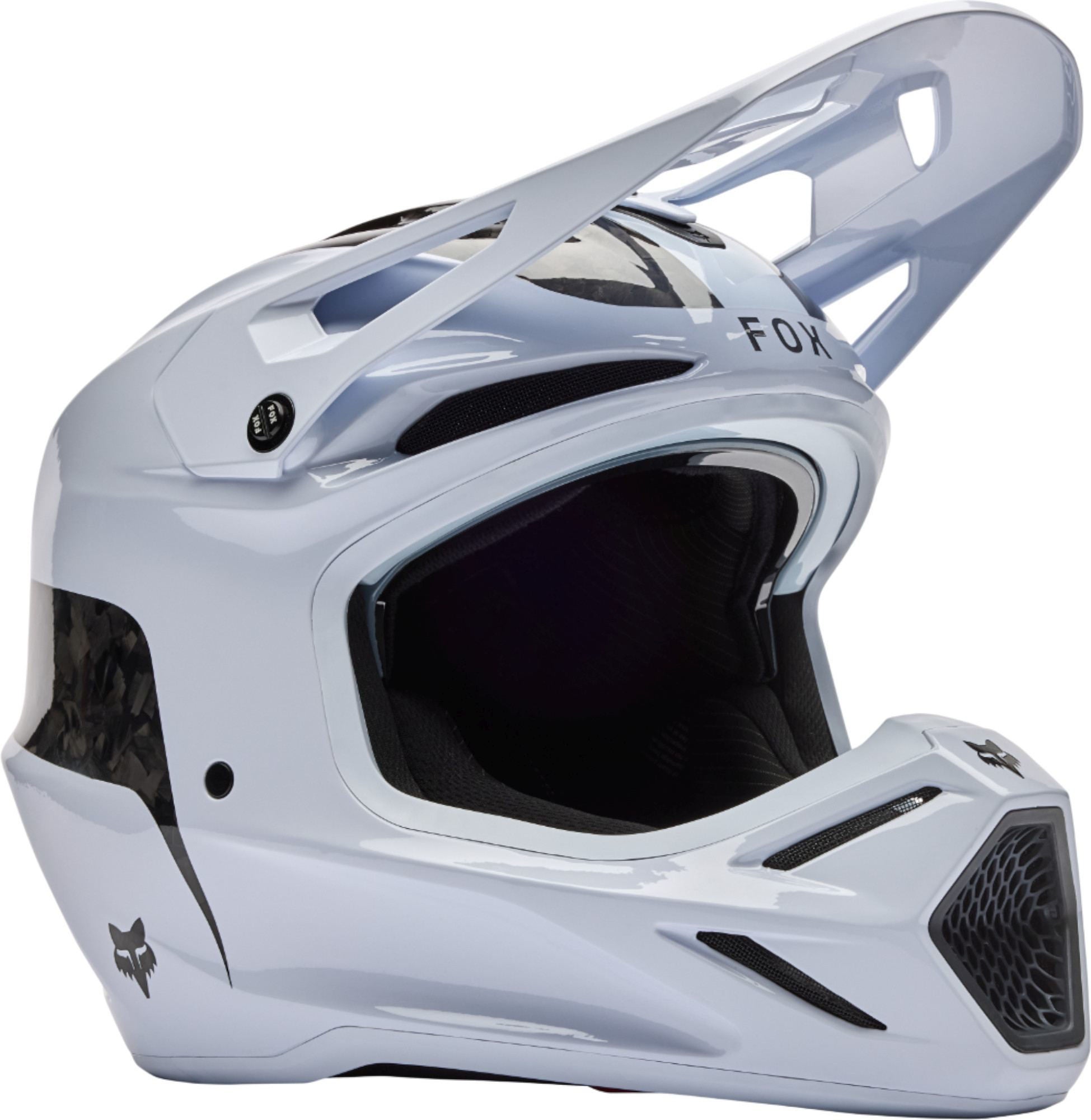FOX V3 RS Fracture Carbon Motocross Helmet-image-293001529