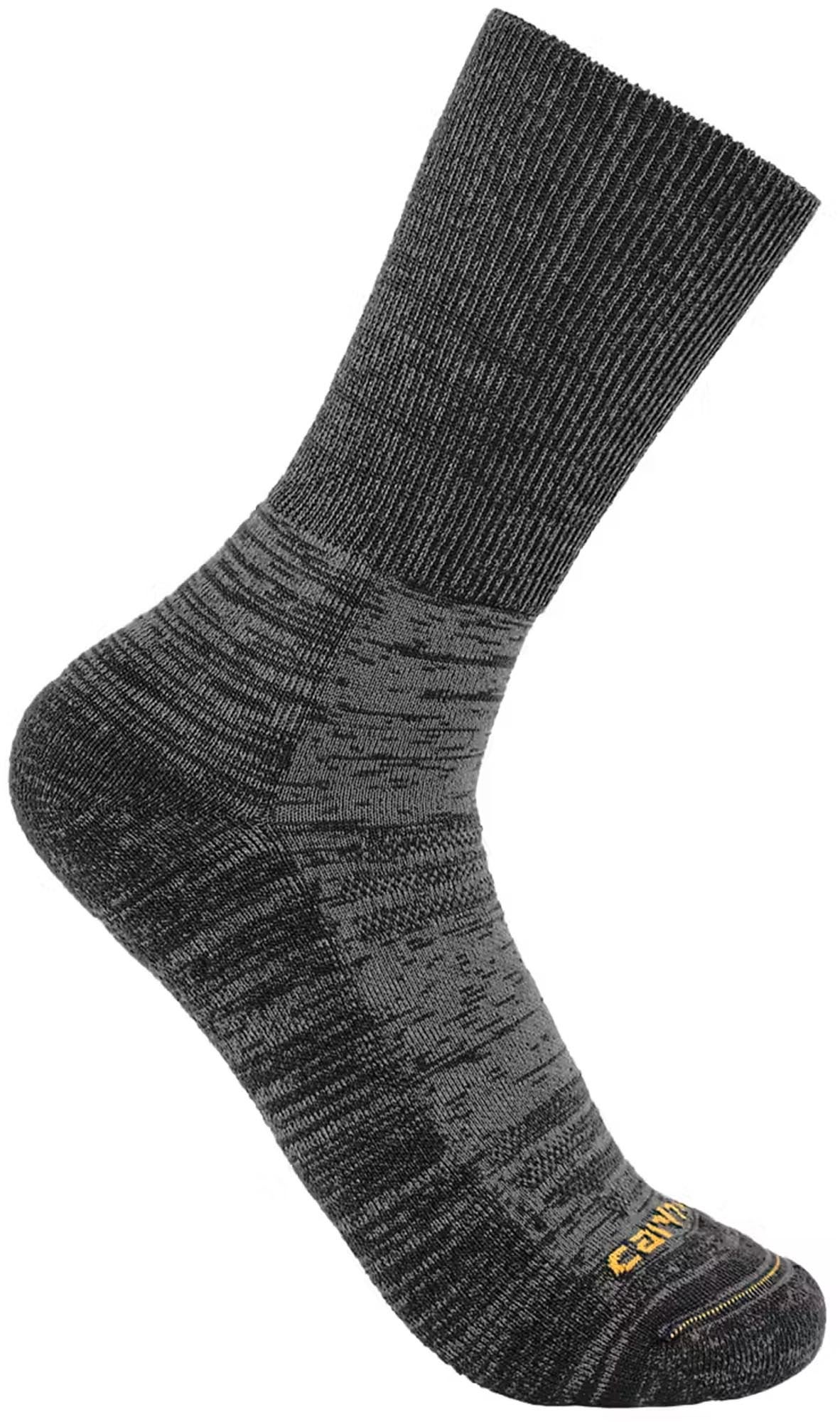 Carhartt Twin Knit Midweight Crew Socken dunkelgrau XL Abbildung 1