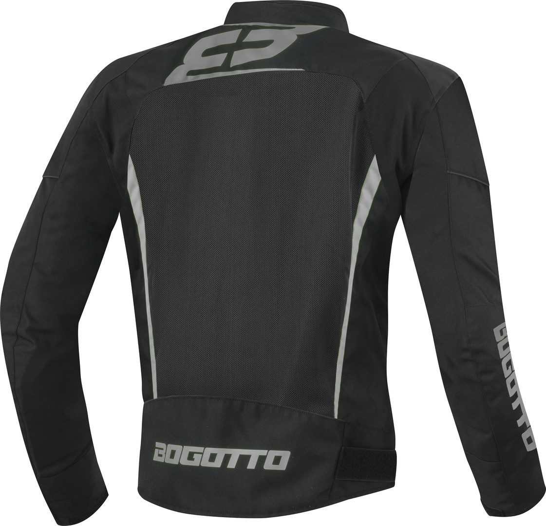Bogotto Blaze-Air Jachetă textilă pentru motociclete Negru/gri L Figura 2