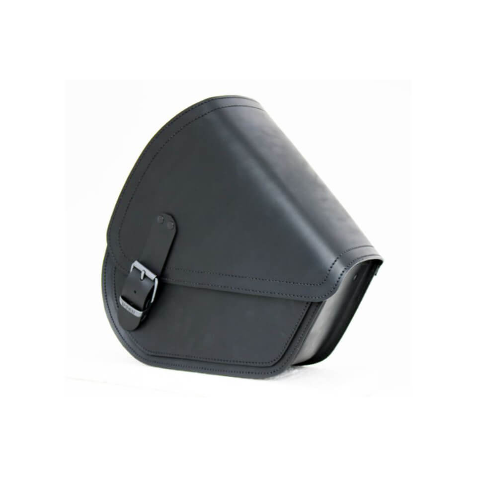 LEDRIE Ledrie Swingarm Bag, marrom ou preto. Couro de alta qualidade. para Harley-Davidson Softail esquerda Artigo principal Figura 1