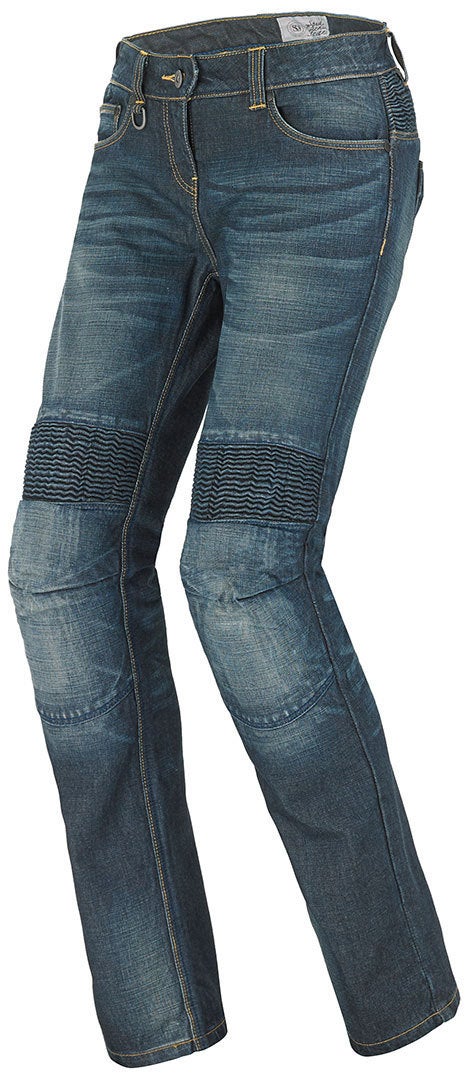 Spidi J&Racing Dame Motorcykel Jeans sort/blå 34 Figur 3