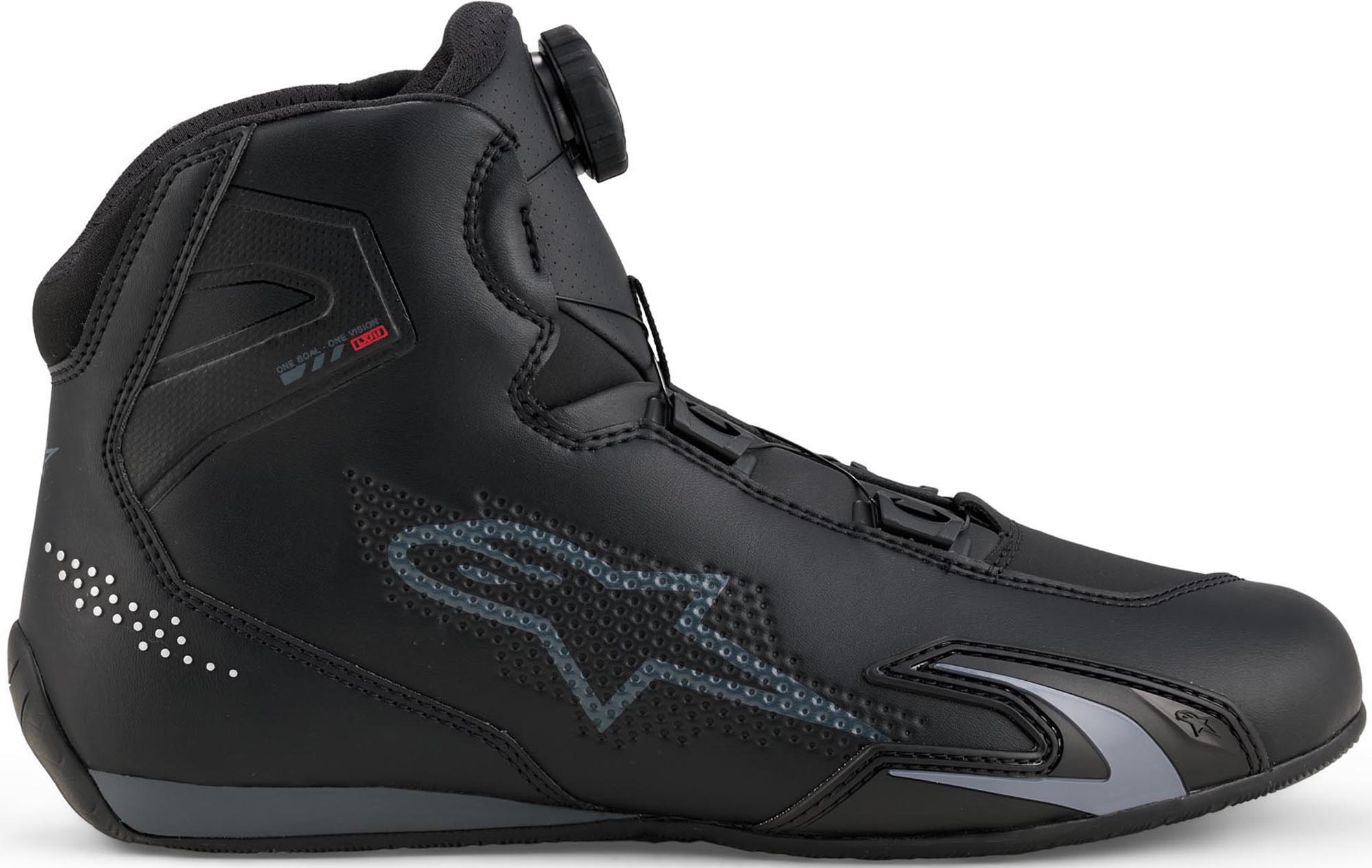 Alpinestars Celer モーターサイクルシューズ 黒/ダークグレー 11 図4