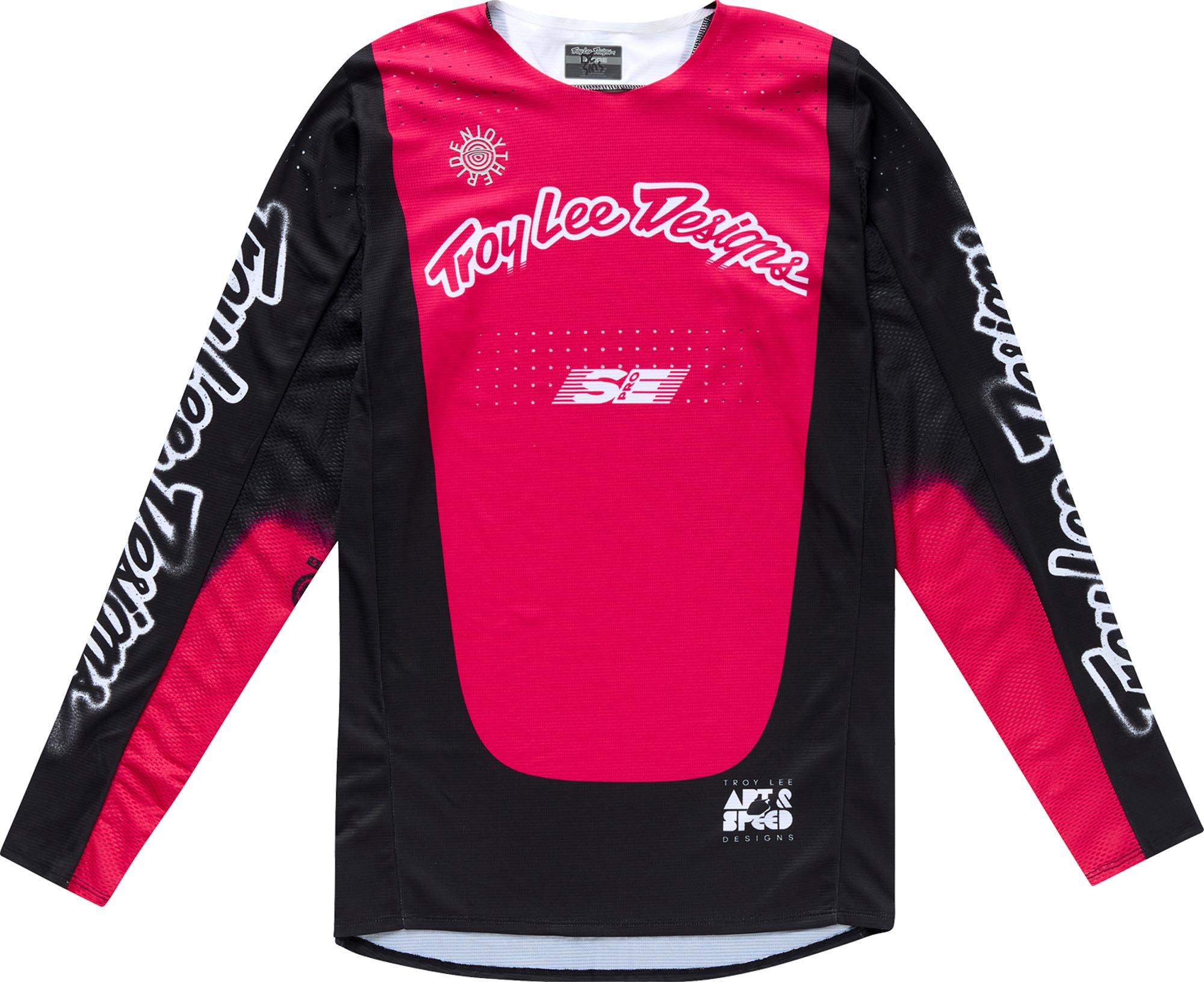 Troy Lee Designs SE Pro Roam Motocrosstrøje Sort M Figur 1