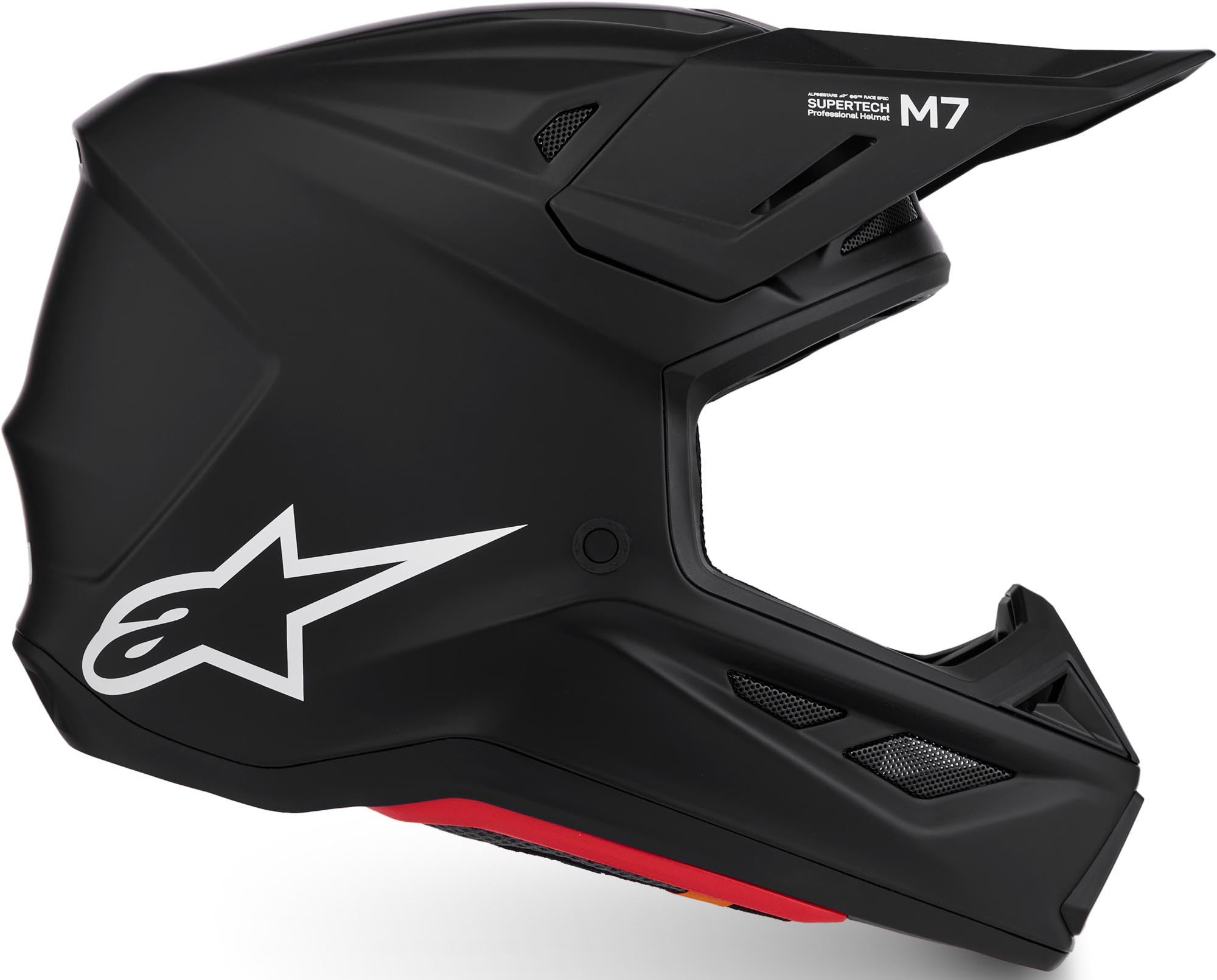 Alpinestars S-M7 Casco da motocross nero opaco XS (53/54) Figura 5