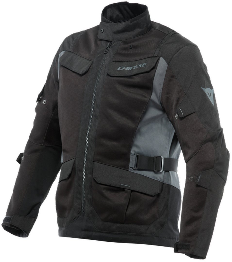 Dainese Desert Tex Motorrad Textiljacke schwarz/grau 50 Abbildung 1
