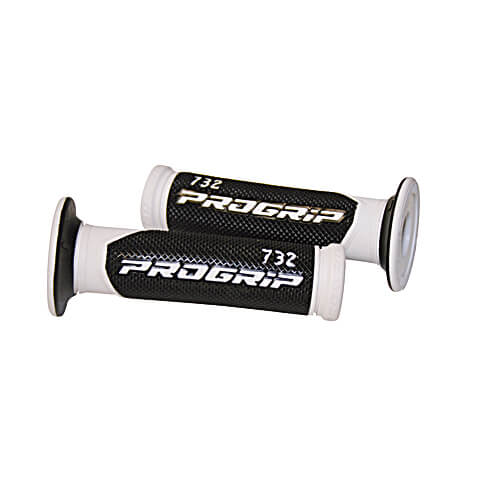 PROGRIP Lenkergriffe 732, 7/8Zoll, offenes Ende Alb/Negru Figura 2