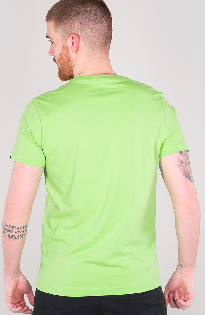 Alpha Industries Basic T シャツ ネオンイエロー XL 図2