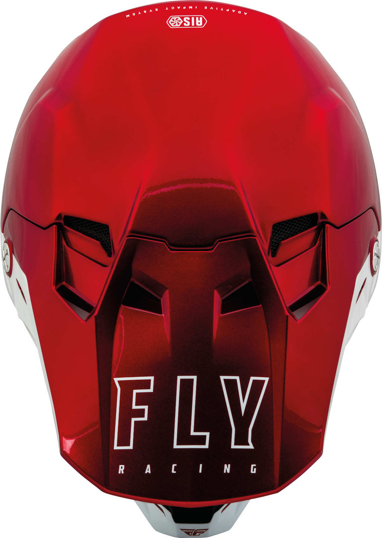 Fly Racing Formula CC Centrum Capacete de Motocross vermelho/branco XXL (63) Figura 2