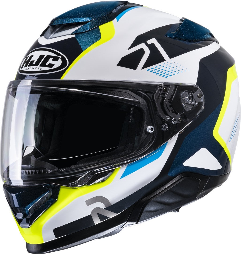 HJC RPHA 71 Hapel Casco bianco/giallo/blu XXL (62/63) Figura 1