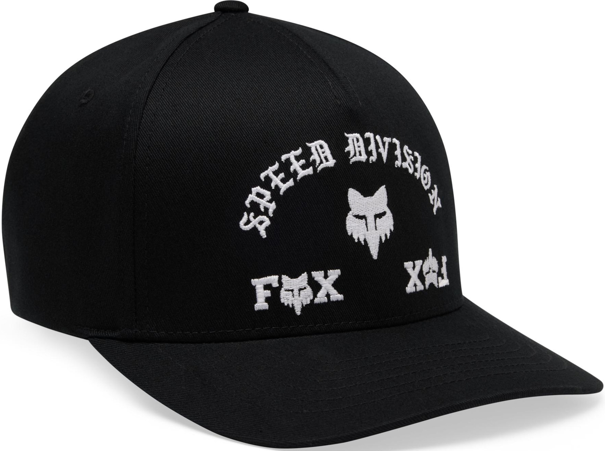 FOX Icon Capac Flexfit alb/negru L/XL Figura 1