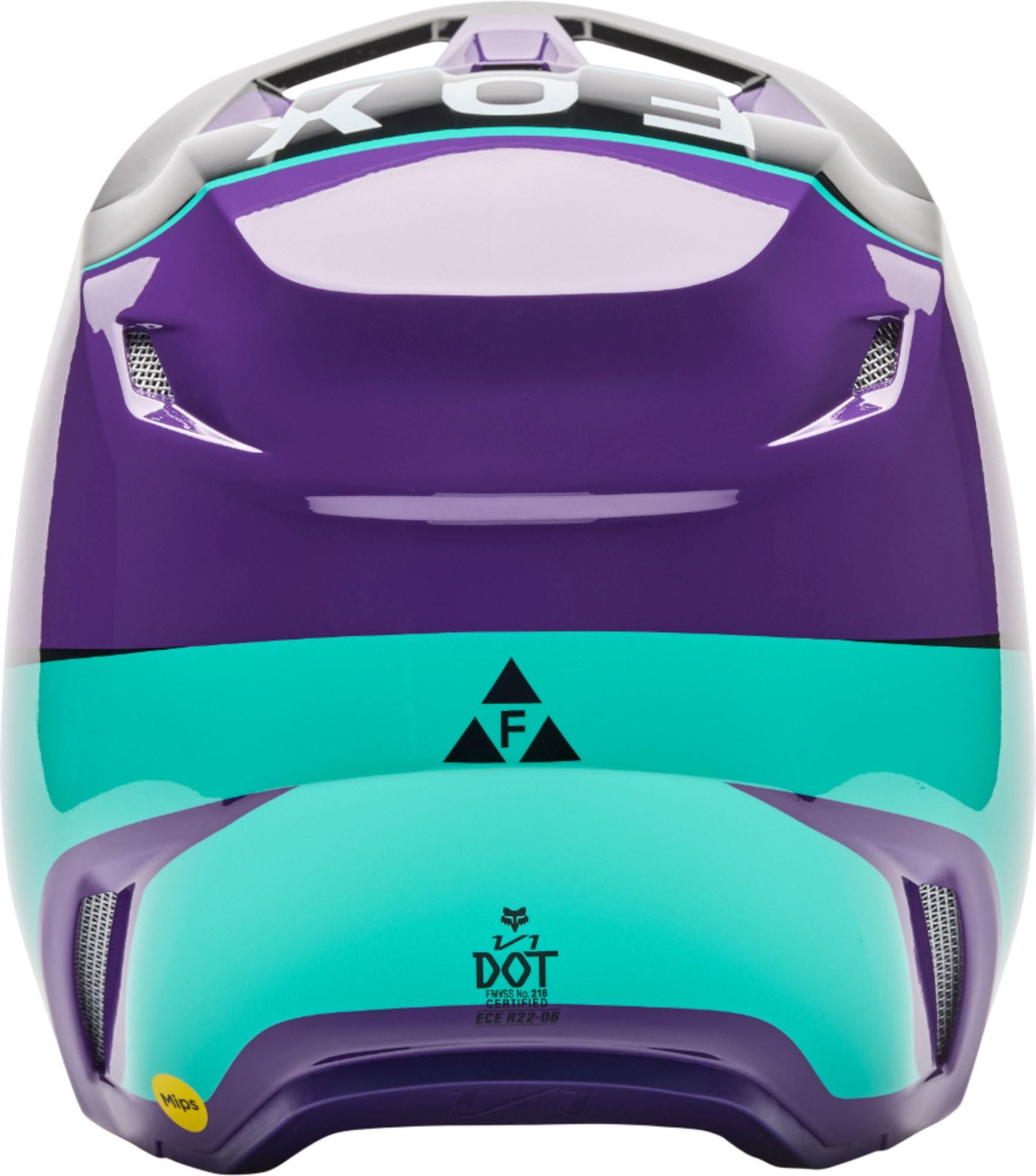 FOX V1 Collect Casque de motocross violet/vert XXL (63/64) Figure 5