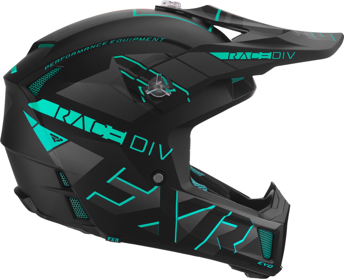 FXR Clutch Evo 2023 Snescooterhjelm sort/grøn L (59/60) Figur 4