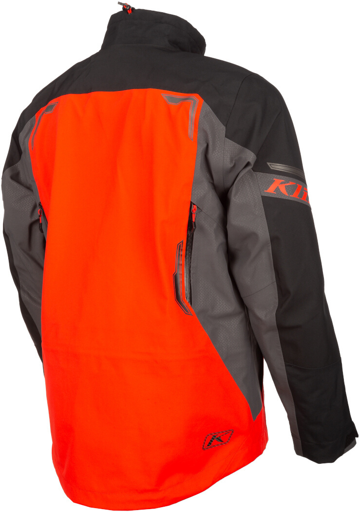 Klim Valdez 2022 Snowmobile Jacket red/black/grey M Figure 2
