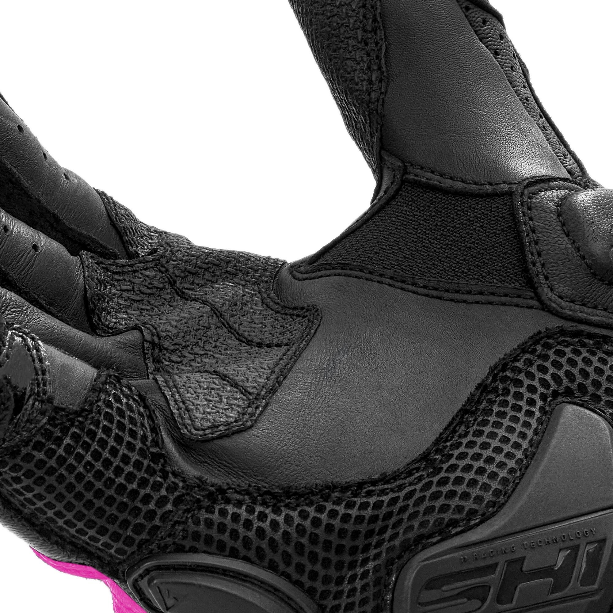 SHIMA RS-3 Ladies Motorcycle Gloves black/pink XL Figure 5