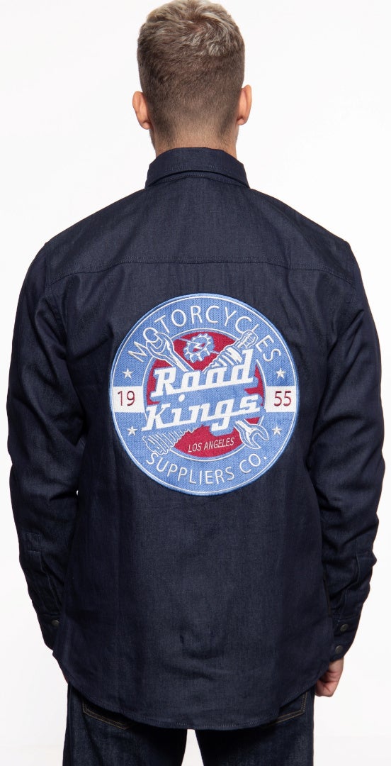 King Kerosin Motorcycles Supplies Camicia moto XL Figura 2