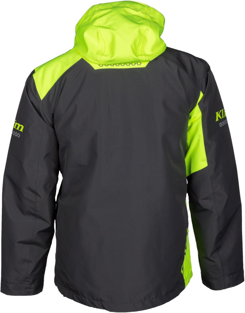 Klim Kompound Snowmobile Jacket dark grey/black/neon yellow L Figure 5