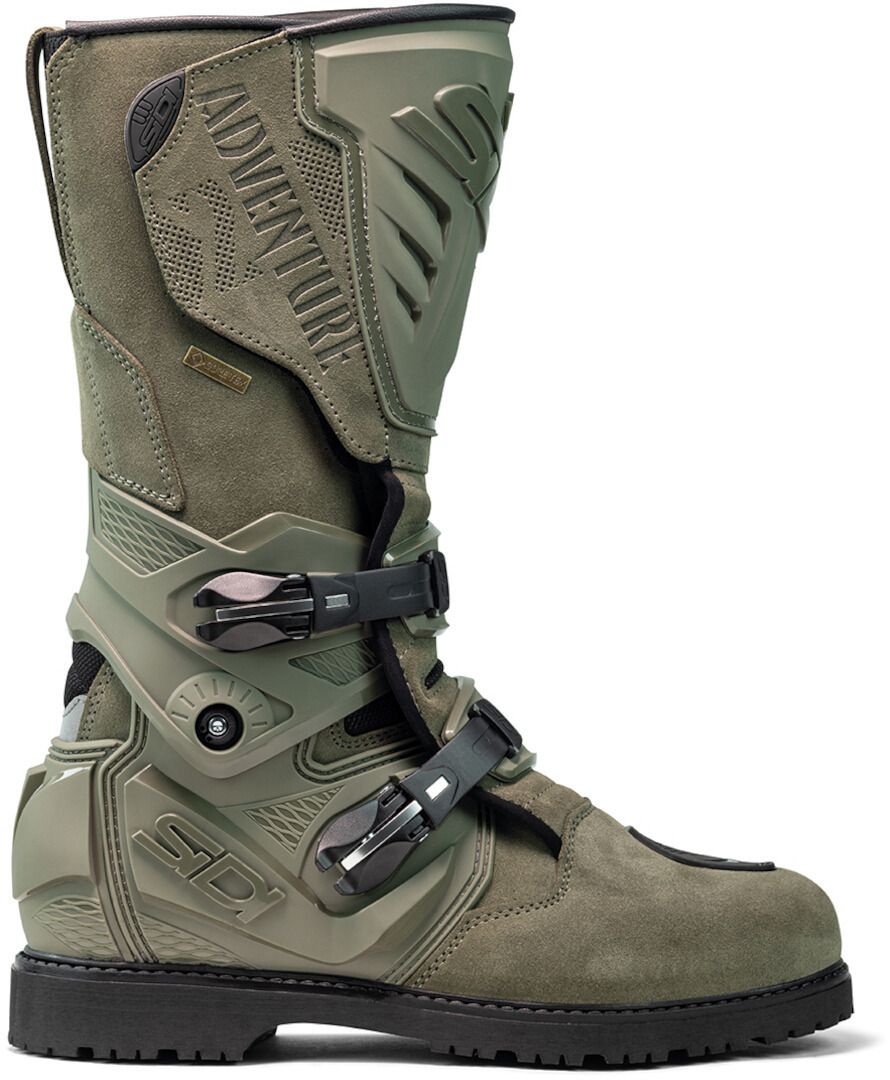 Side view of Sidi Adventure 2 Gore-Tex waterproof Motorcycle Boots