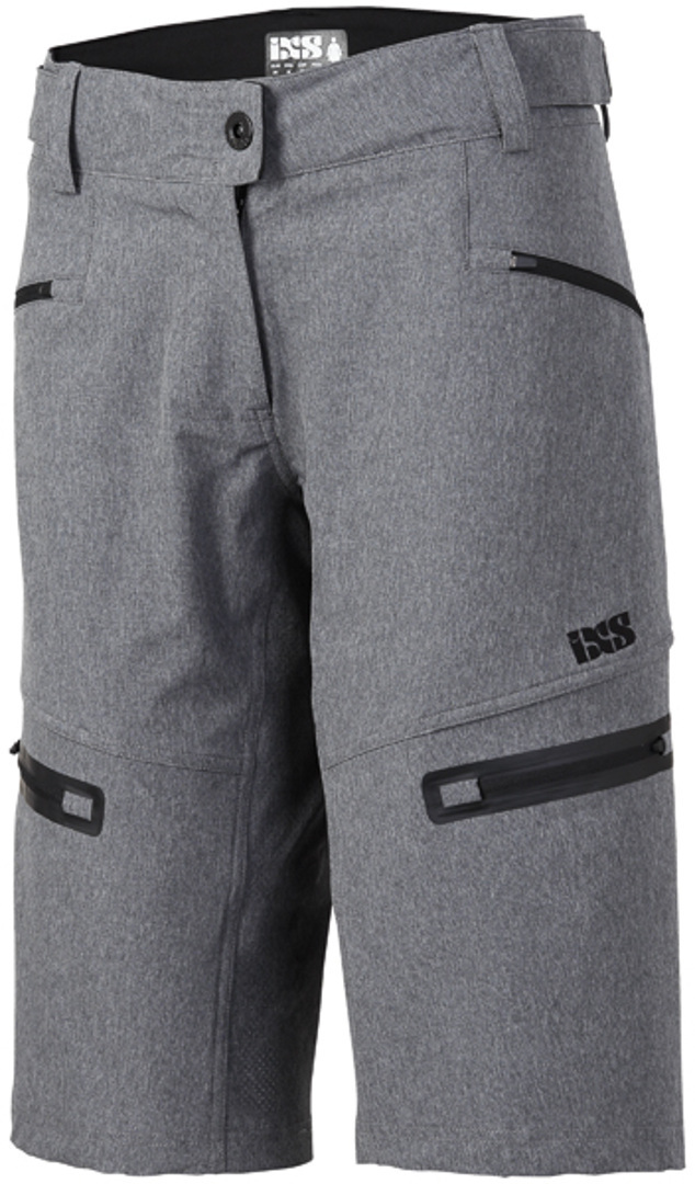 IXS Sever 6.1 BC Ladies Shorts grå L Figur 1