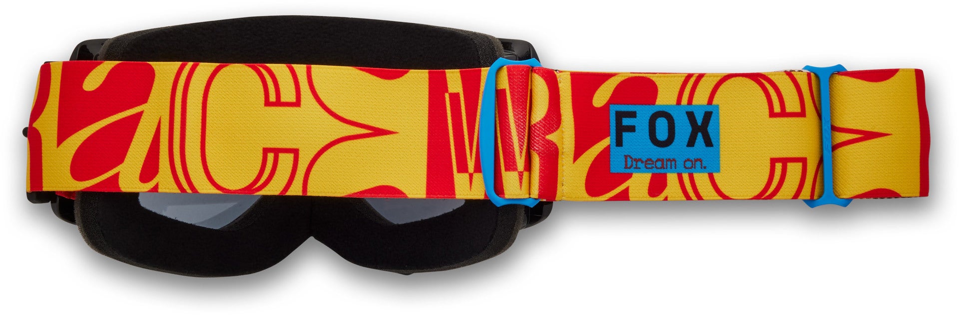 FOX Main Race Spec Mirrored Lens Óculos de motocross amarelo Figura 2
