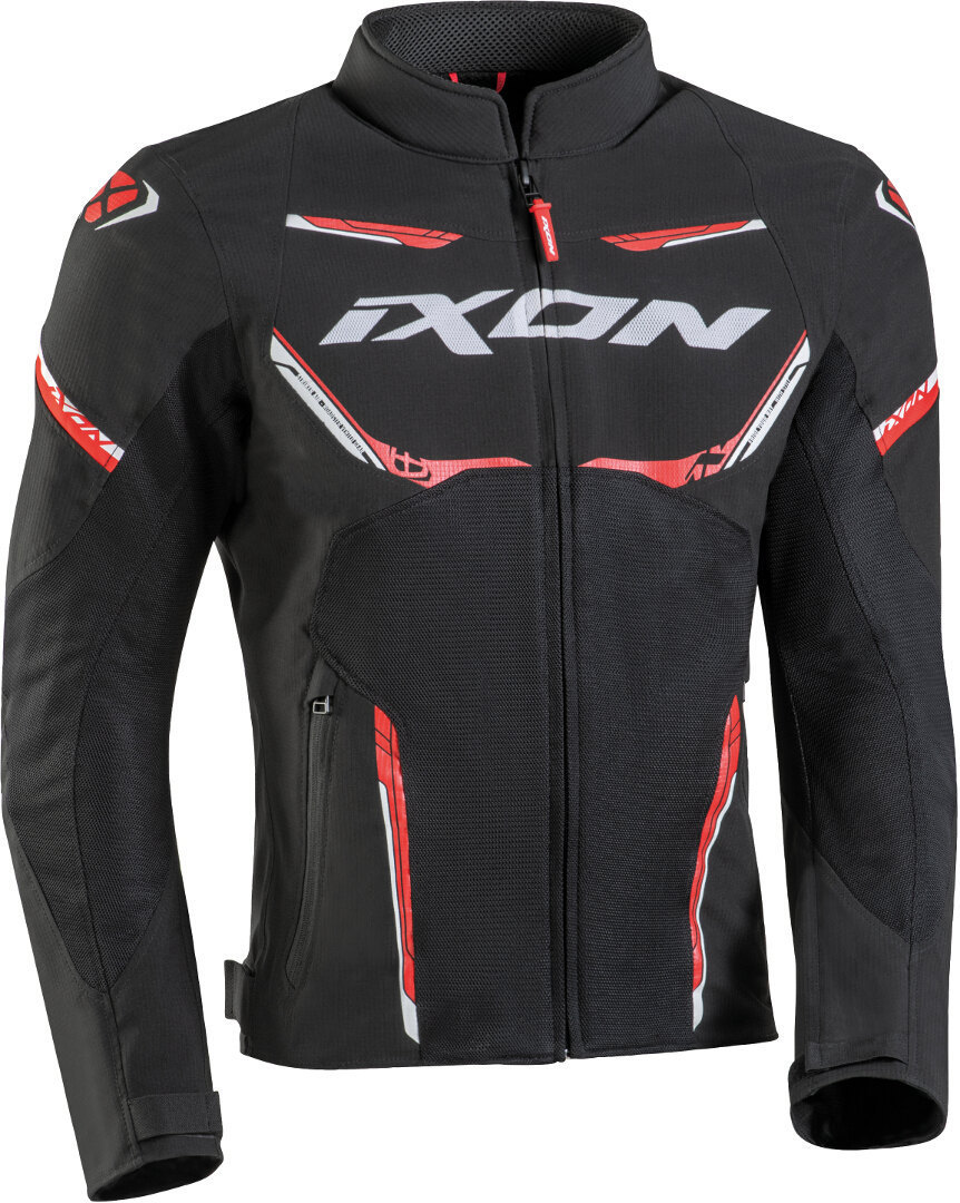 Ixon Striker Air Motorcycle Textile Jacket black/red/white M Figure 1