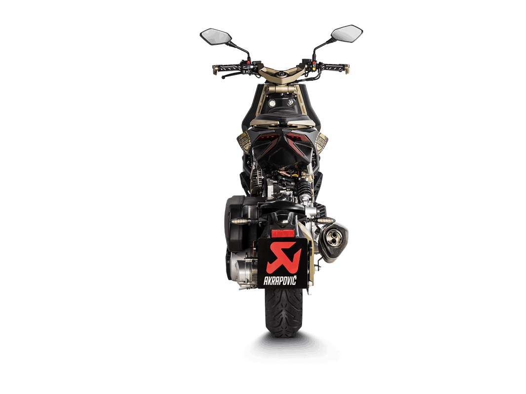Akrapovic Slip-On Line Amortizor spate din titan Figura 4