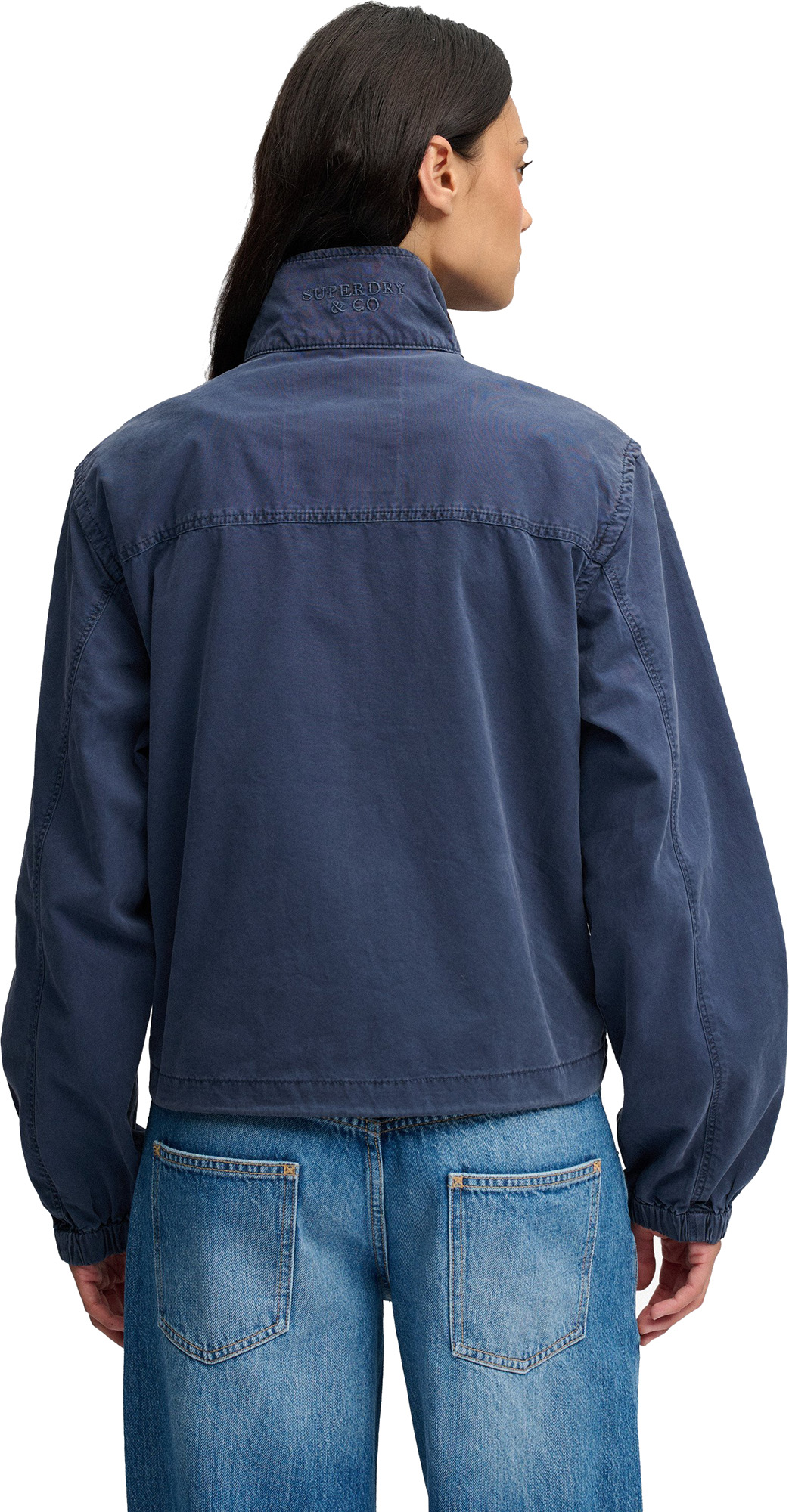 Superdry & Co Harrington Damen Jacke marineblau 14 Abbildung 2