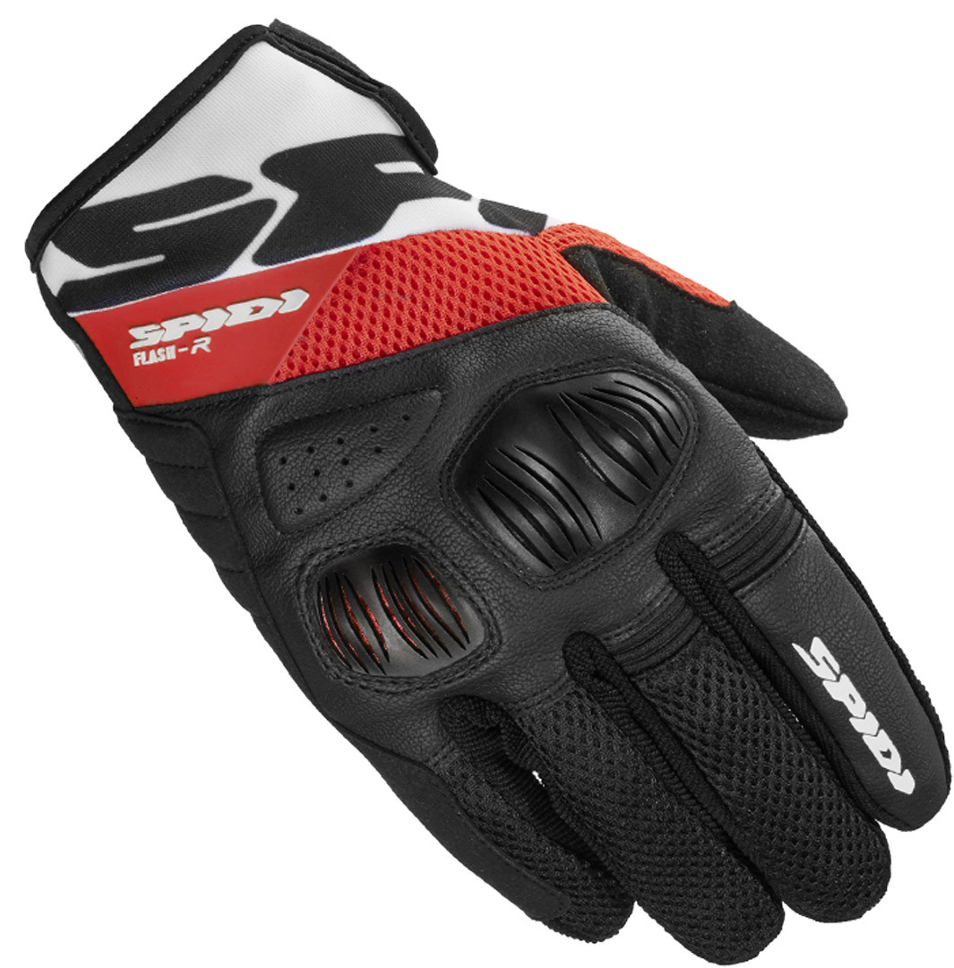 Spidi Flash-R Evo Mănuși de motocicletă Negru/Roșu 3XL Figura 1