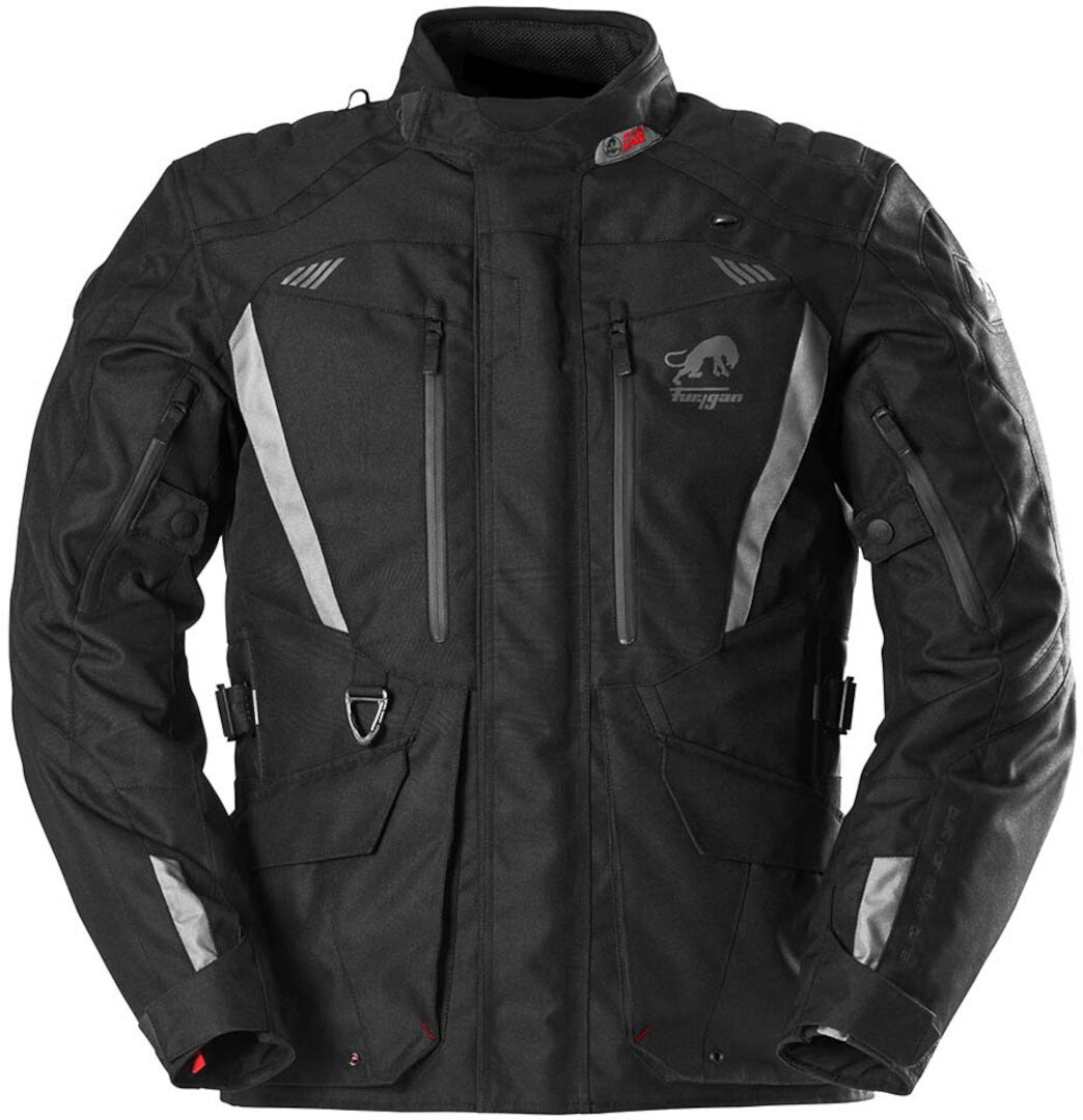 Furygan Apalaches Evo Motorcycle Textile Jacket black/grey 5XL Figure 1