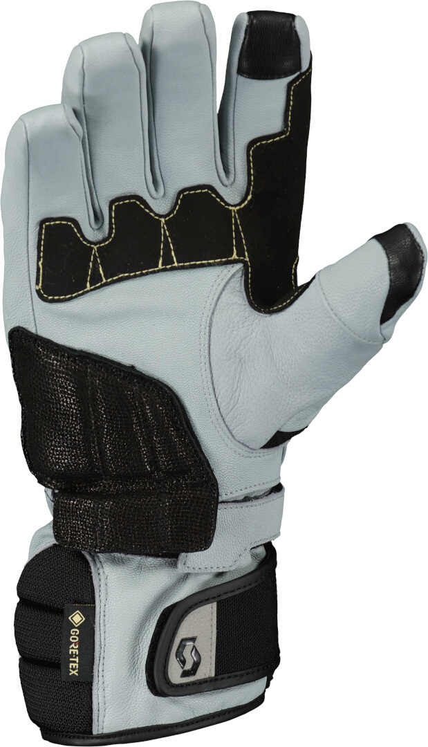 Scott Priority Pro GTX Motorcycle Gloves grey/black L Figure 2