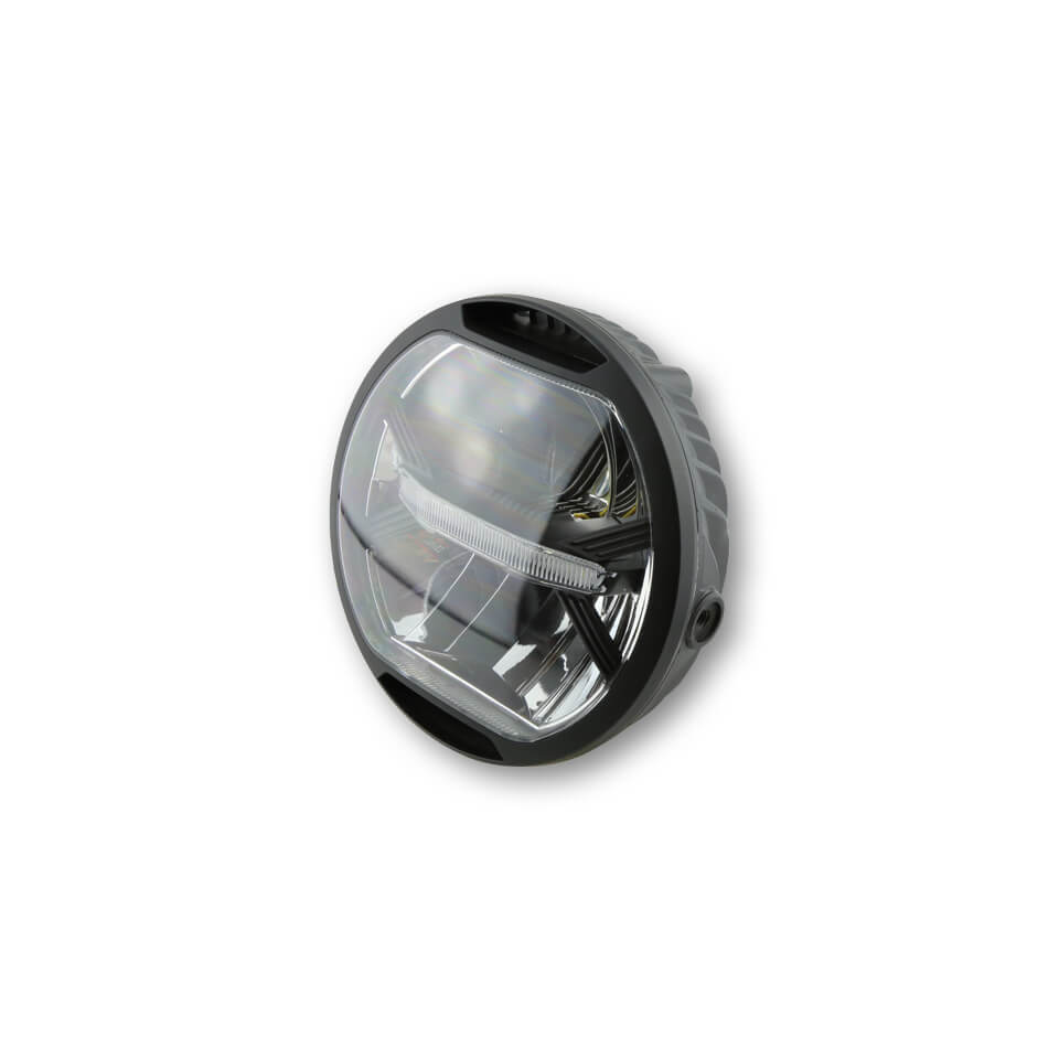 KOSO LED Hauptscheinwerfer THUNDERBOLT mit Standlicht, schwarz Figura 1