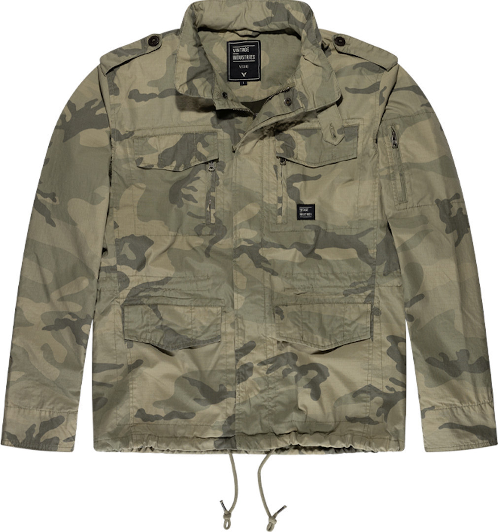 Vintage Industries Cranford Jacket Desert M Figure 1