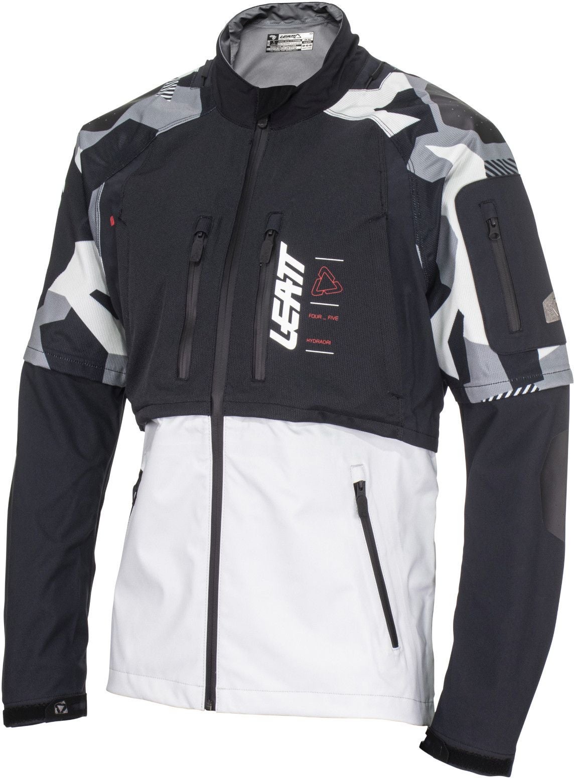 Leatt 4.5 HydraDri Waterproof Motocross Jacket black/grey L Figure 2