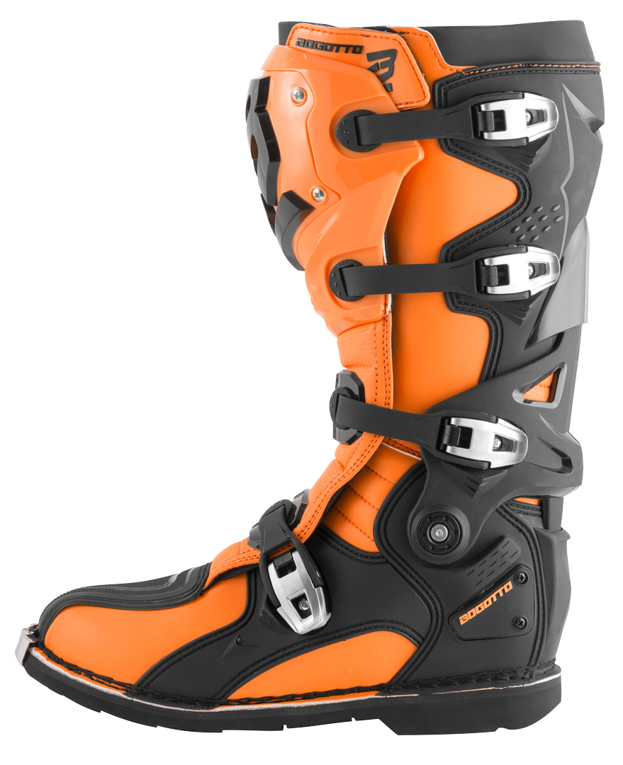 Bogotto MX-7 S Motocross støvler orange/sort 41 Figur 3