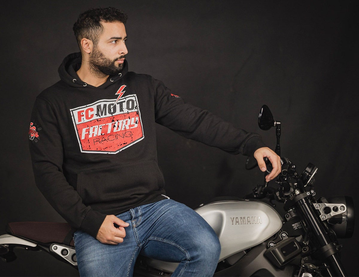 FC-Moto Crew-H Capuz preto M Figura 5