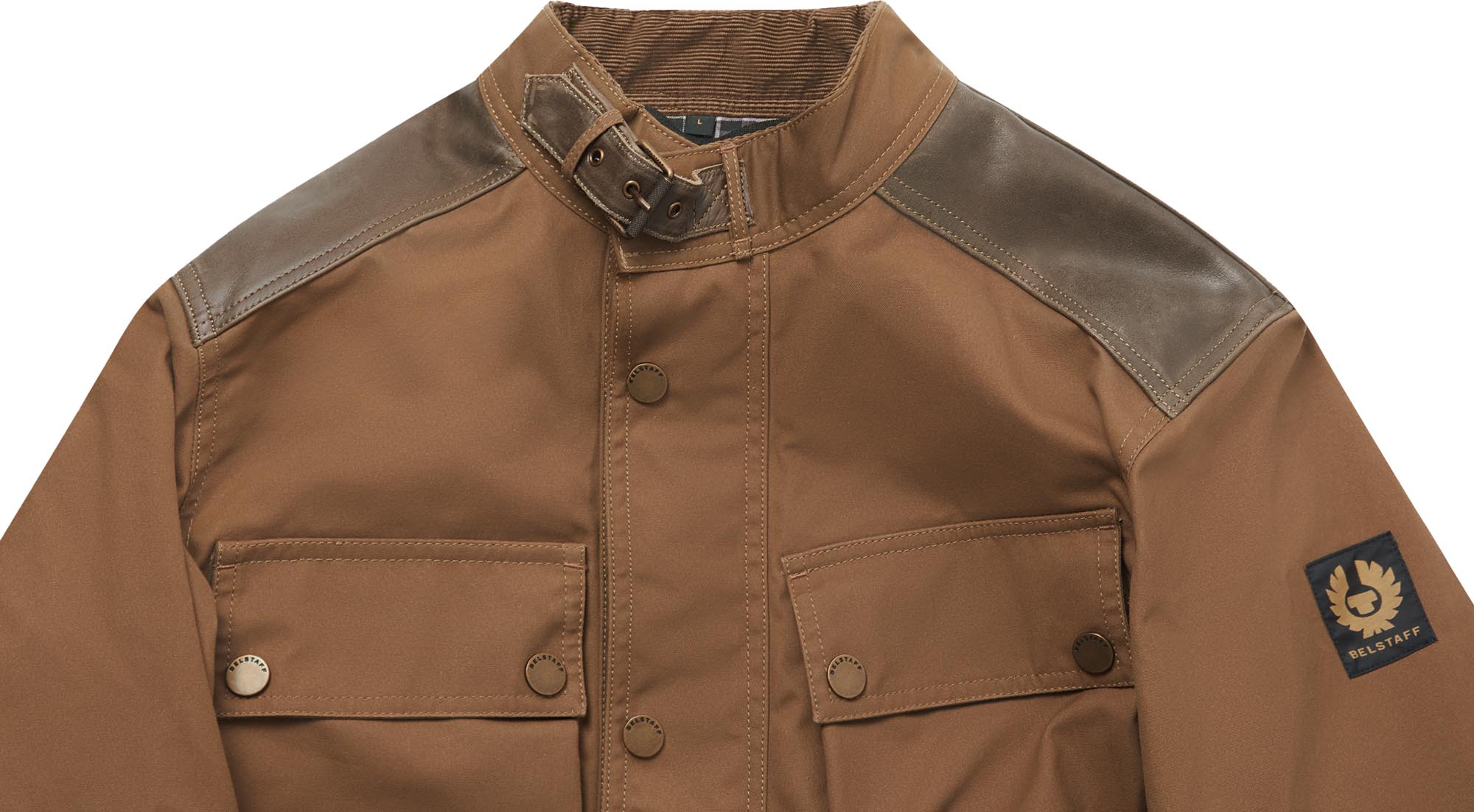 Belstaff Trackmaster waterproof Motorcycle Wax Jacket Sand XL Figure 2