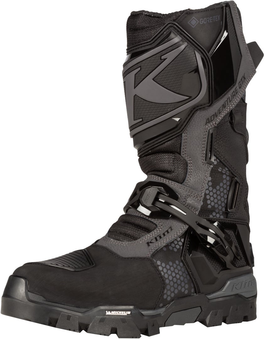Klim Adventure GTX Motokrosové boty Černá/šedá 13 Obrázek 1