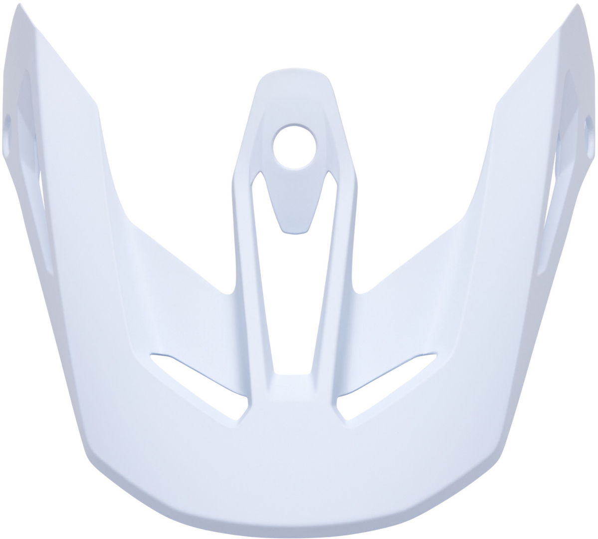 FOX V3 Solid Helmschirm weiß matt XL/XXL Abbildung 1
