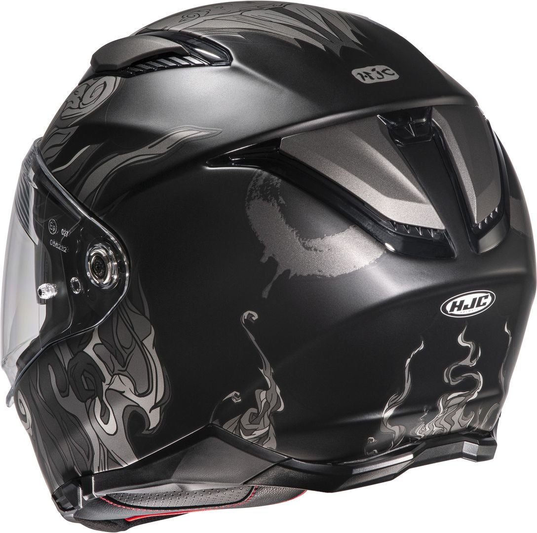 HJC F70 Spector Helm schwarz/grau S (55/56) Abbildung 2