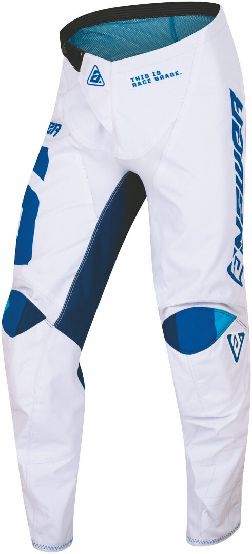 Answer Syncron CC Pantalon de motocross Blanc/bleu 42 Figure 1
