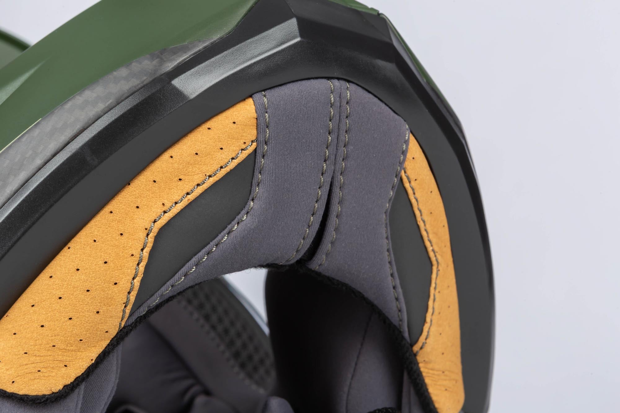 Klim X1 Alpha Graphic Carbon Kask enduro Wojskowy Zielony Matt L (59/60) Rysunek 9