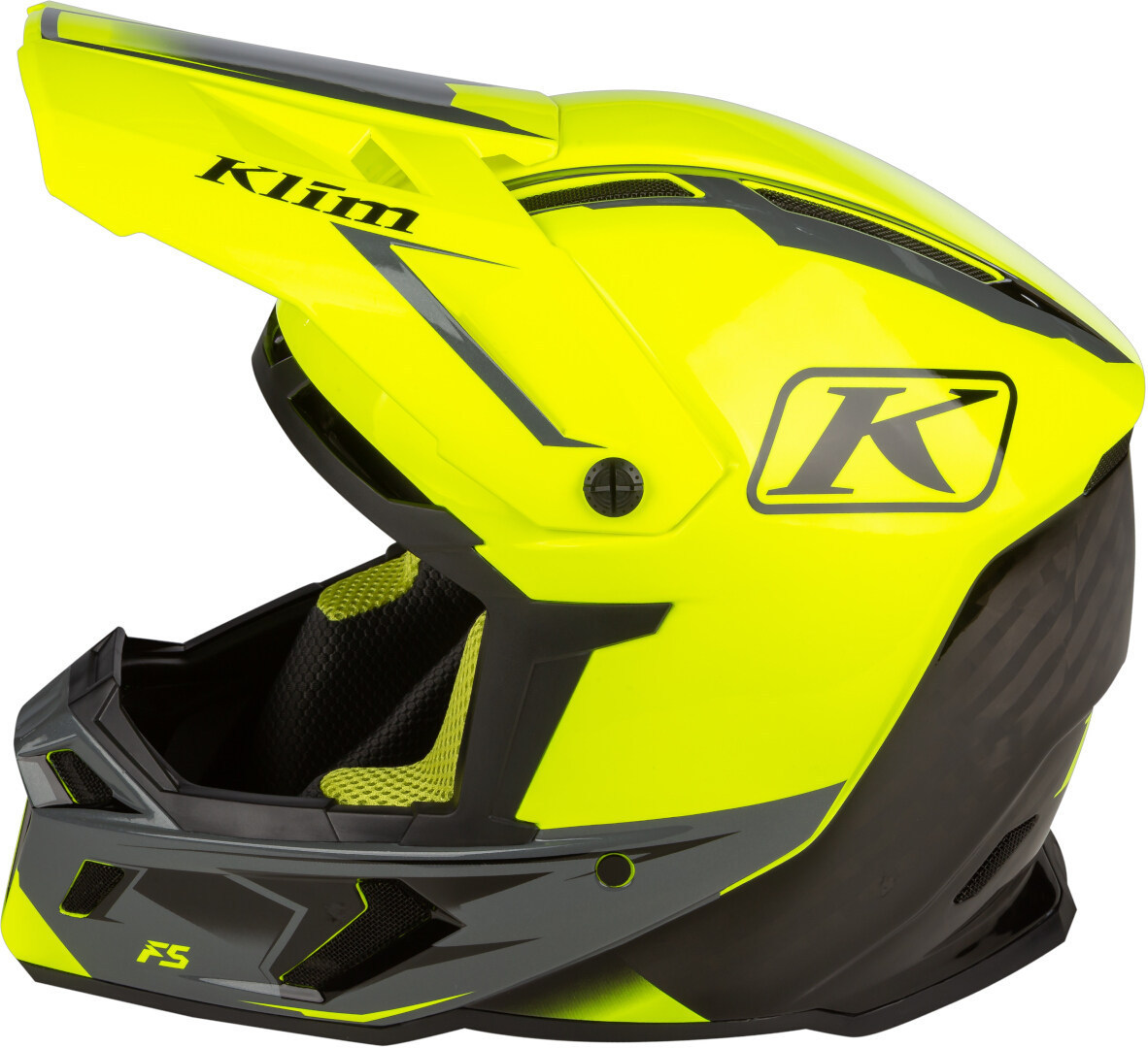 Klim F5 Legion Hi-Vis Motocross hjälm S (54/55) Figur 7