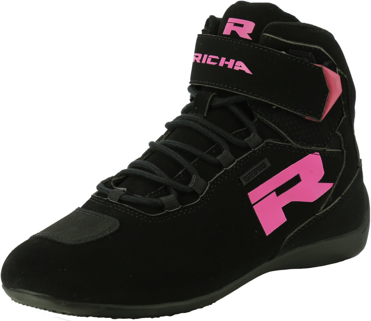 Richa Escape vandtætte motorcykelsko sort/pink 38 Figur 1