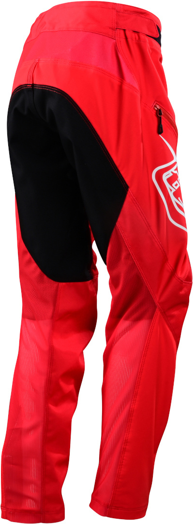 Troy Lee Designs Sprint Ungdomscykelbyxor rött 20 Figur 2